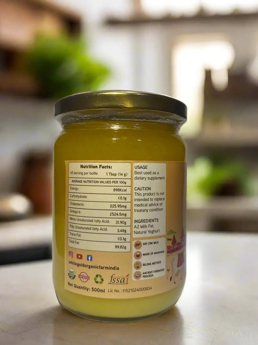 A2 Cow Ghee - Desi Gir Cow