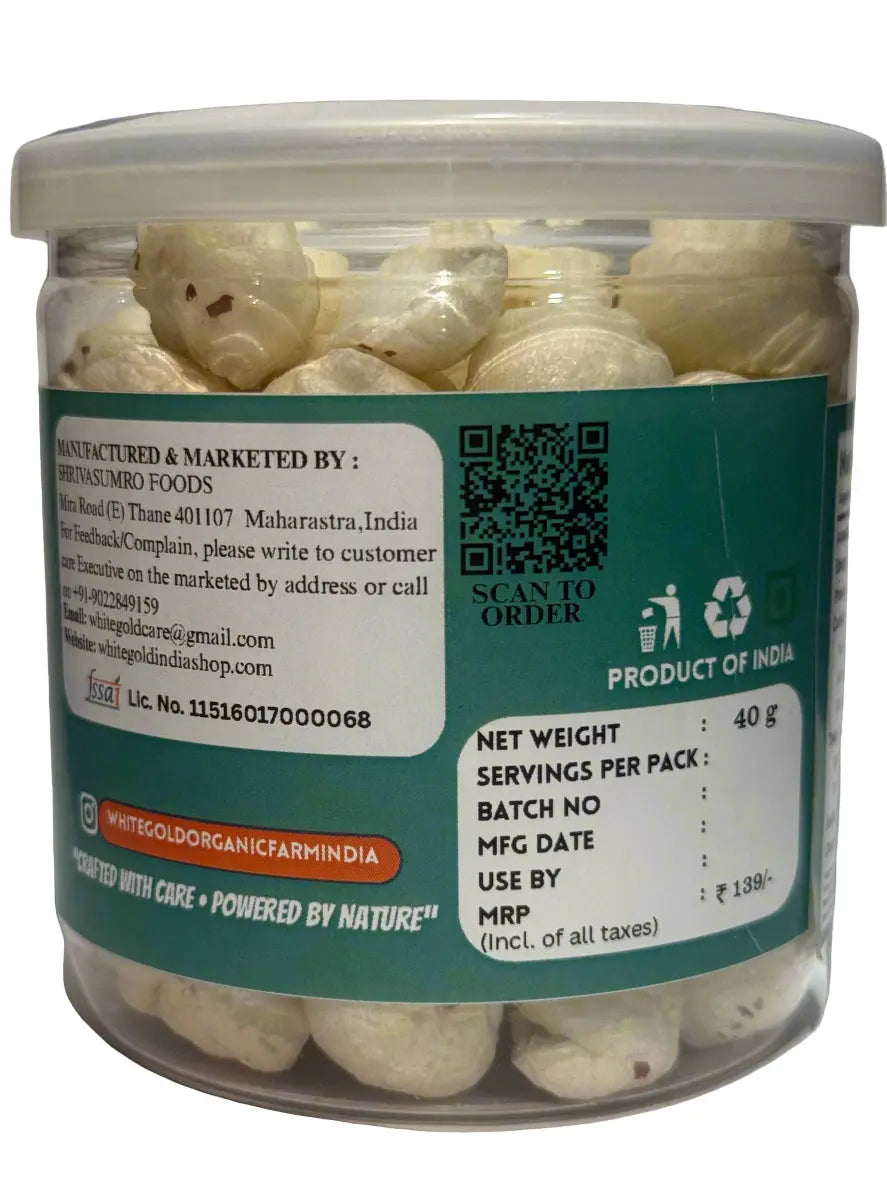 WhiteGold Himalayan Salt Makhana