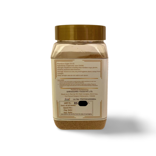 Khandsari Sugar (Raw Sugar)