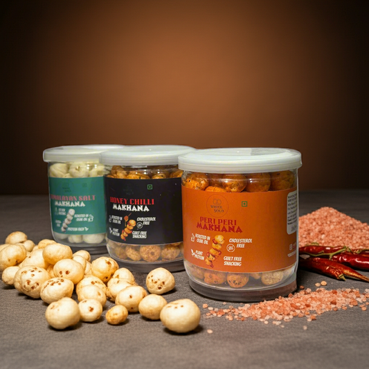 Diwali Delight White Gold Makhana Trial Pack (40g x 3)